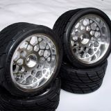MM 05 26mm/30mm M1:10 / 4 Alloy Rims / foam inserts / tires