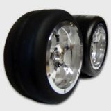 TR-VR 101-c M 1:5 / 4 Alloy Rims / foam inserts / Slick tires