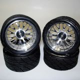 SM 01 26mm/30mm M1:10 / 4 Alloy Rims / foam inserts / tires