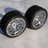 SM 02 26mm/30mm M1:10 / 4 Alloy Rims / foam inserts / tires